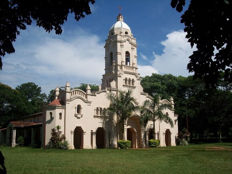 Iglesia de San Ignacio of Misiones facade view - Destination Paraguay - Lineupping