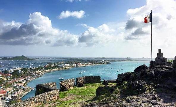 View from Fort Luis at Saint Martin - Destination Caribbean - Lineupping