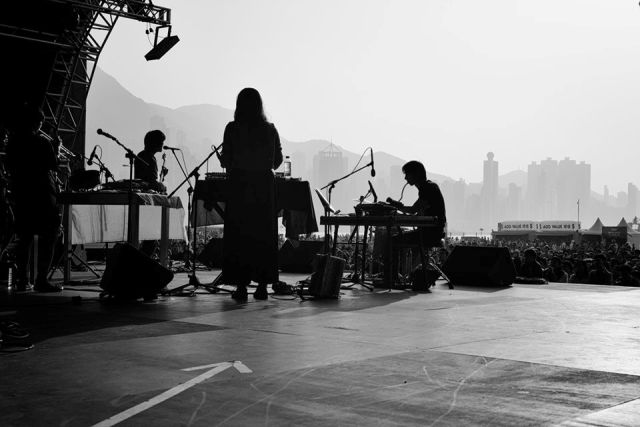 Band playing on stage at Clockenflap Festival in Hong Kong - Clockenflap Festival 2019 - Lineupping.com