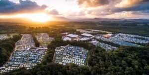 Byron Bay BluesFest aerial view - Byron Bay BluesFest 2022 - Lineupping.com