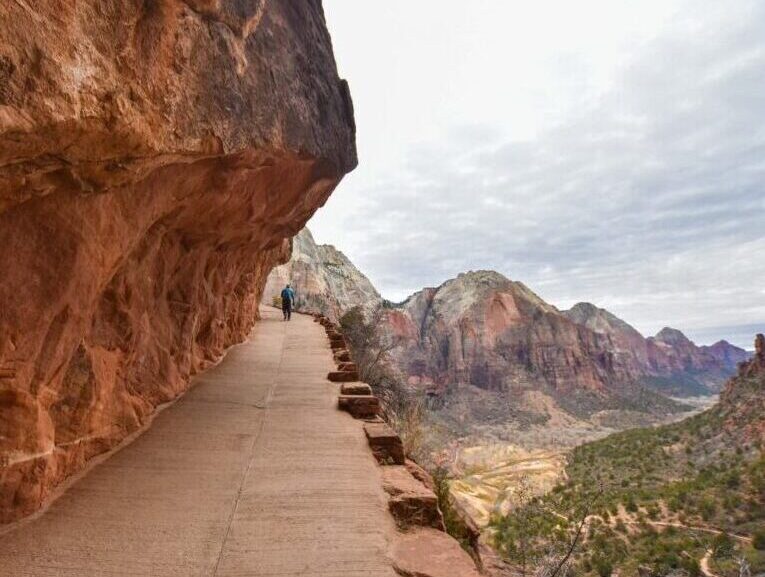 Panoramic view of Angels Landing in Zion National Park - cover Destination USA - Lineupping.com