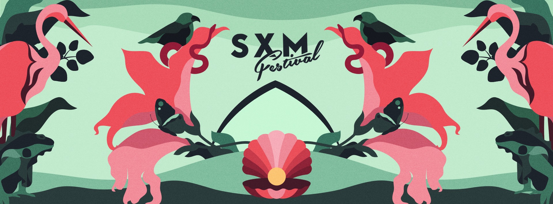 SXM Festival animated cover official 2022 - SXM Festival 2022 - Lineupping.com