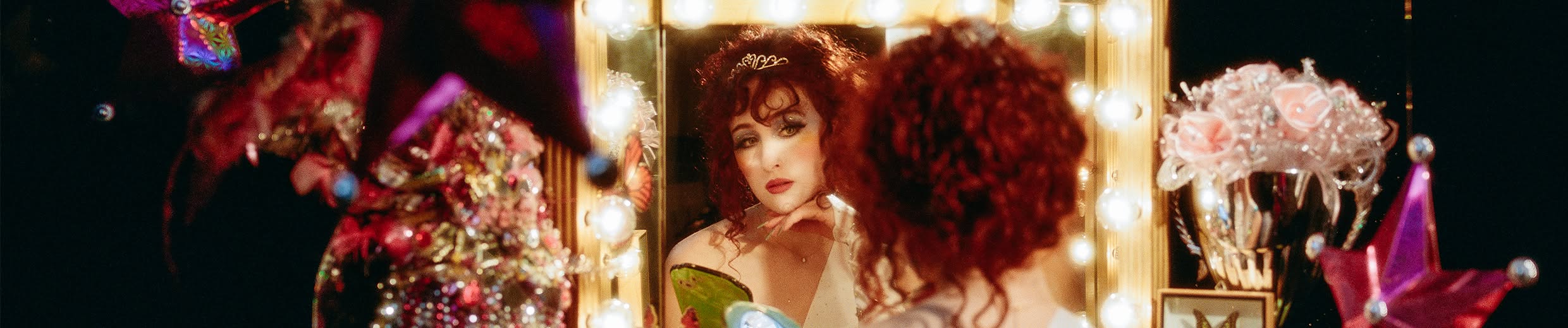 Portrait of Chappell Roan self make up before the concert - credits Chappell Roan - Laneway Festival Auckland 2026 - Lineupping.com