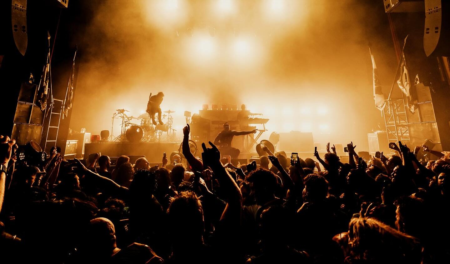 The Prodigy on stage view from the crowd - credits The Prodigy - Sonicmania 2025 - Lineupping.com